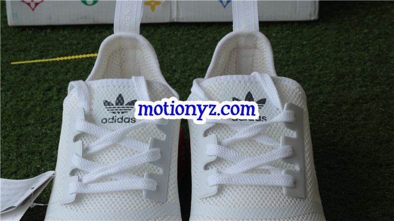 Real Boost Adidas NMD R1 Boost LuisVutton White Mesh